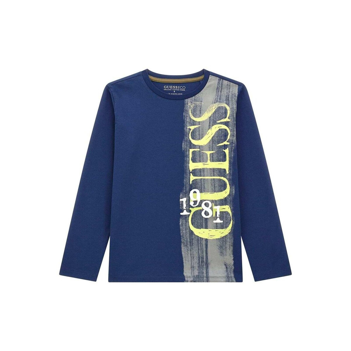 Guess  LS T SHIRT  Modrá