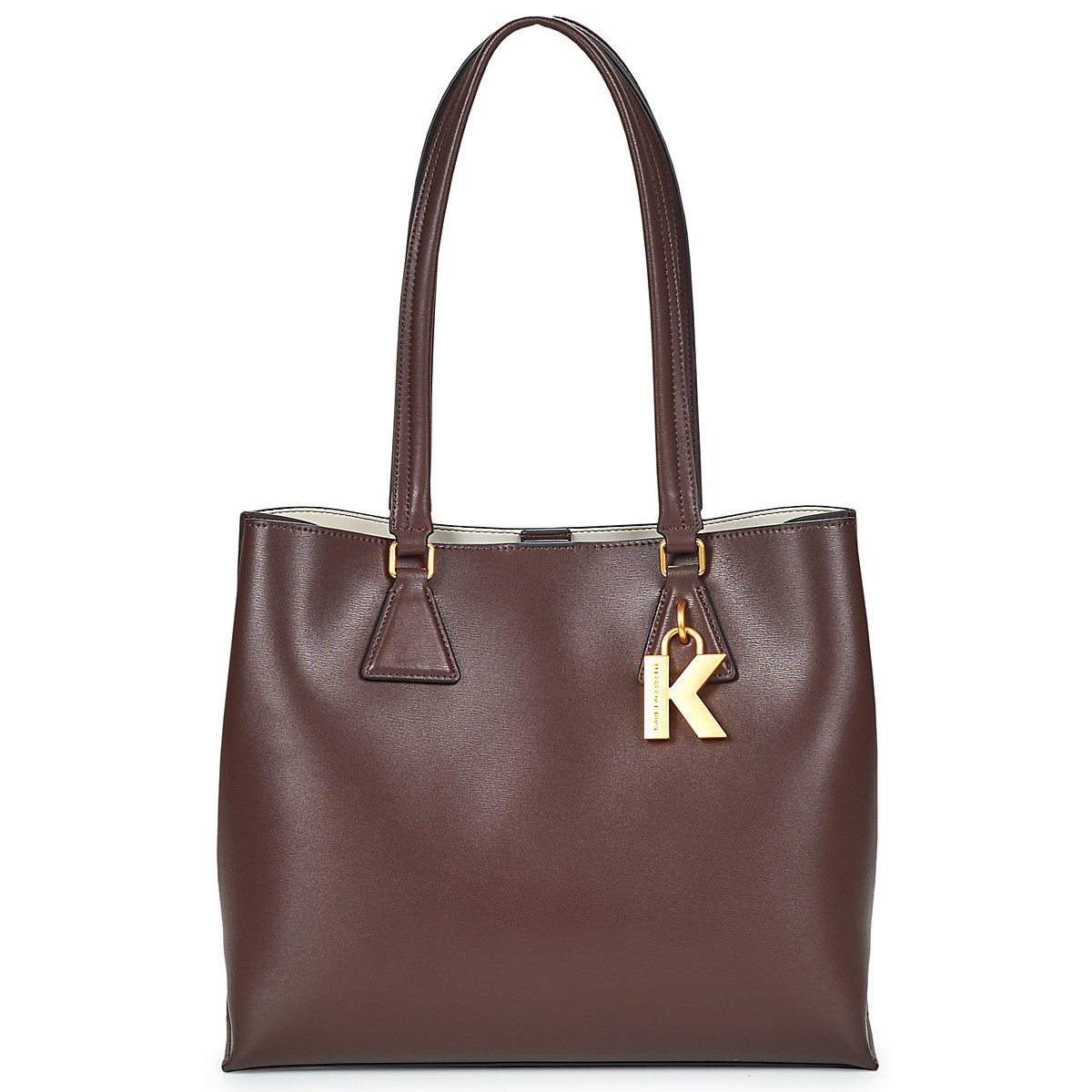 Karl Lagerfeld  K/LOCK SOFT MD TOTE  Hnědá