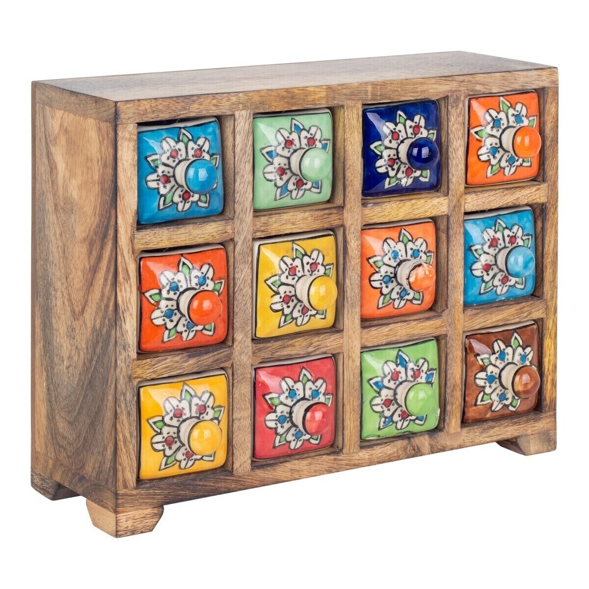 Signes Grimalt  Stojan Na Koření 12 Zásuvek  Hnědá