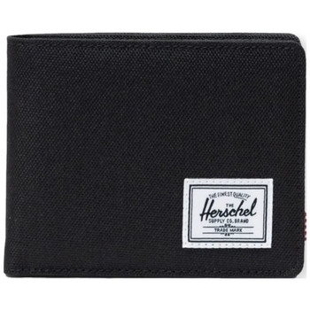 Herschel  Roy + Coin Eco Wallet - Black  Černá