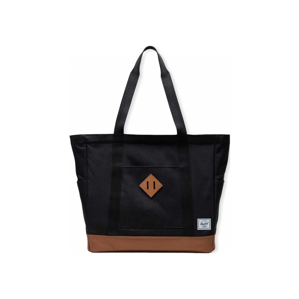 Herschel  Heritage Tote - Black/Saddle Brown  Černá