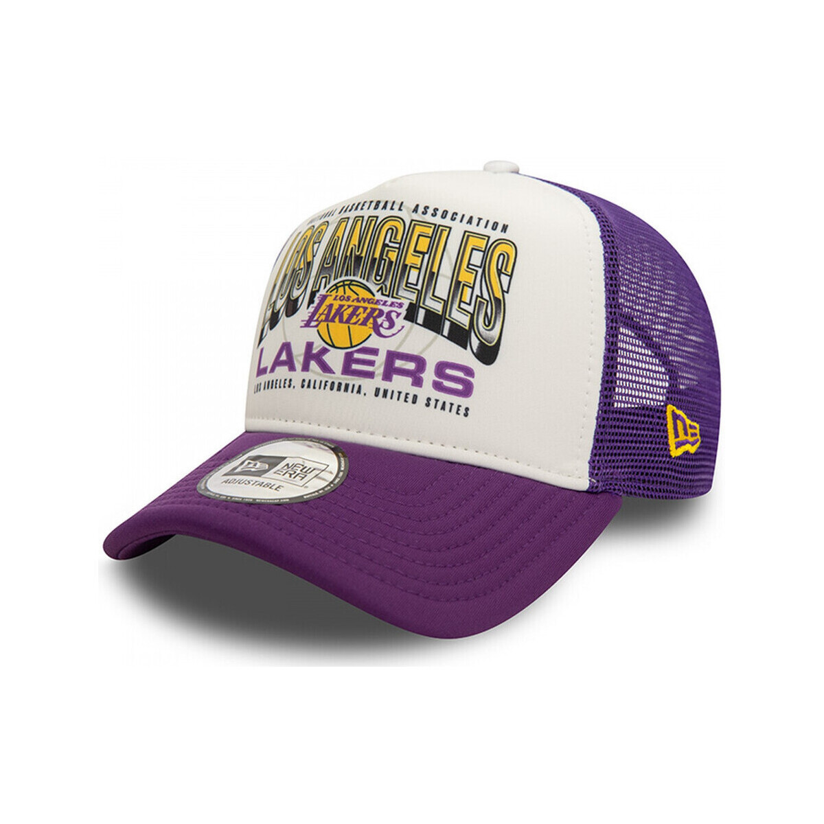 New-Era  Nba team colour trucker loslak  Fialová