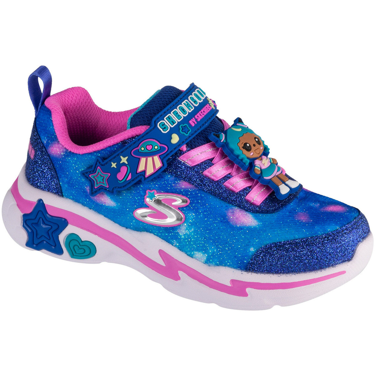 Skechers  Snuggle Sneaks - Skech Squad  Modrá