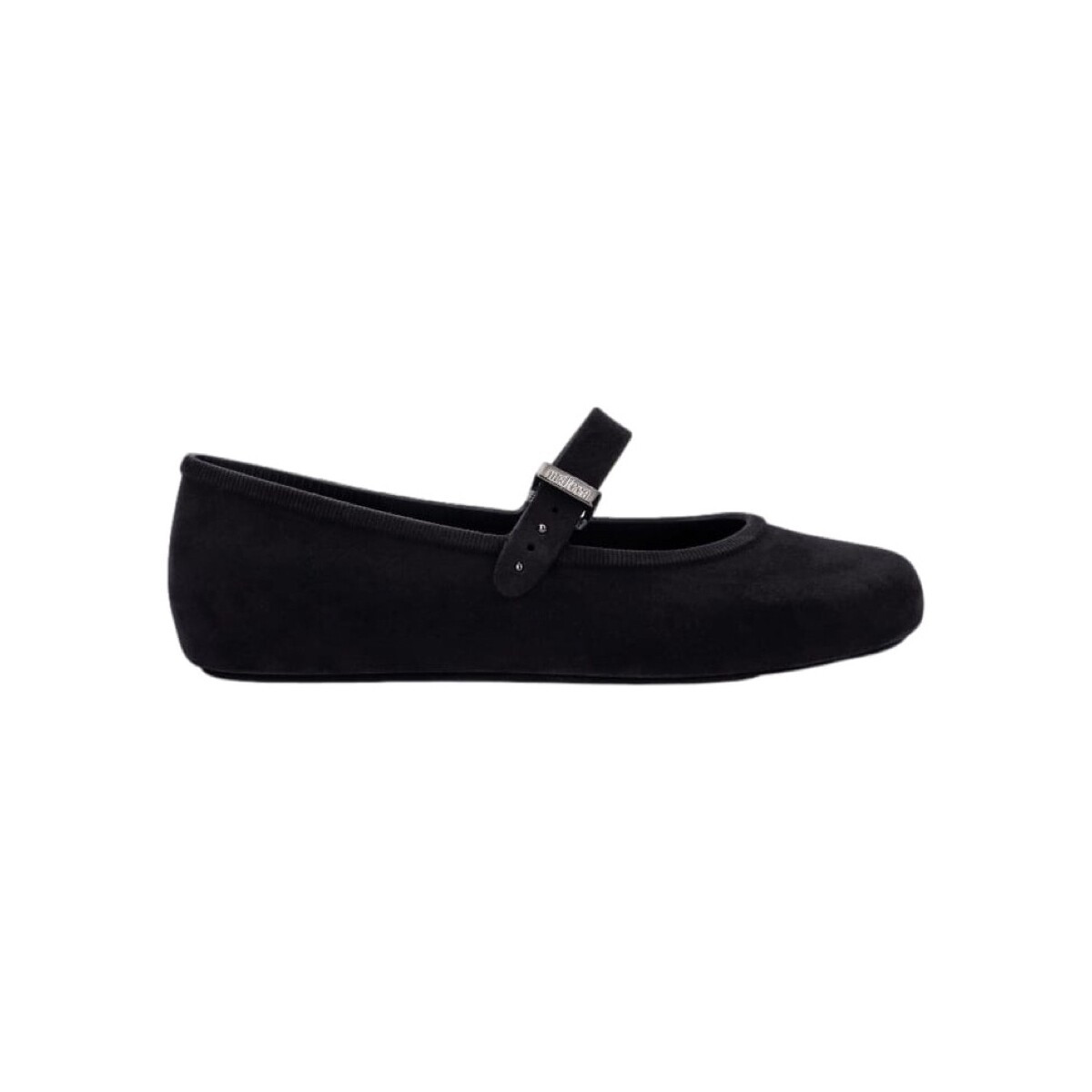 Melissa  Soft Ballerina Velvet Fem - Black  Černá