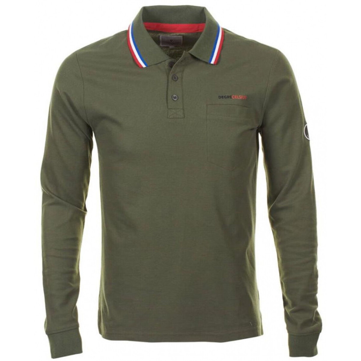 Degré Celsius  Polo manches longues homme CILAR  Khaki