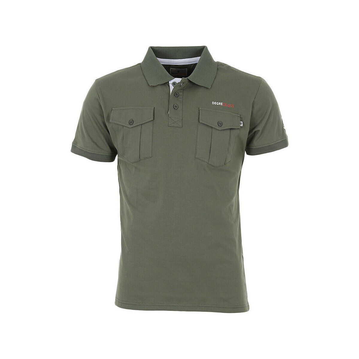 Degré Celsius  Polo manches courtes homme COCHE  Khaki