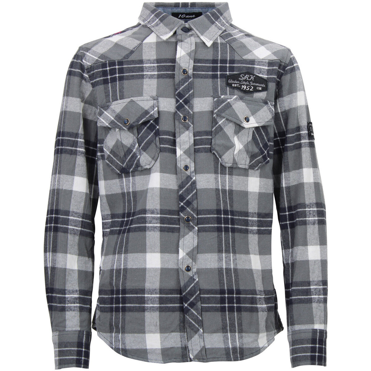 Srk  Chemise garçon ECEFLY  Šedá