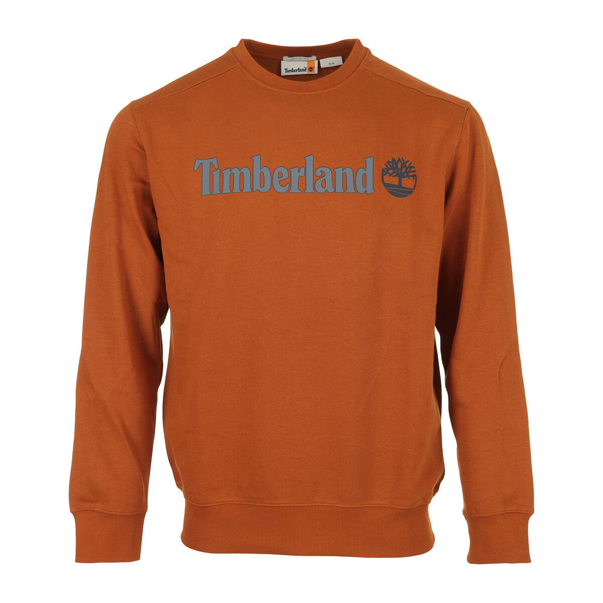 Timberland  Linear Logo Crew Neck S  Hnědá