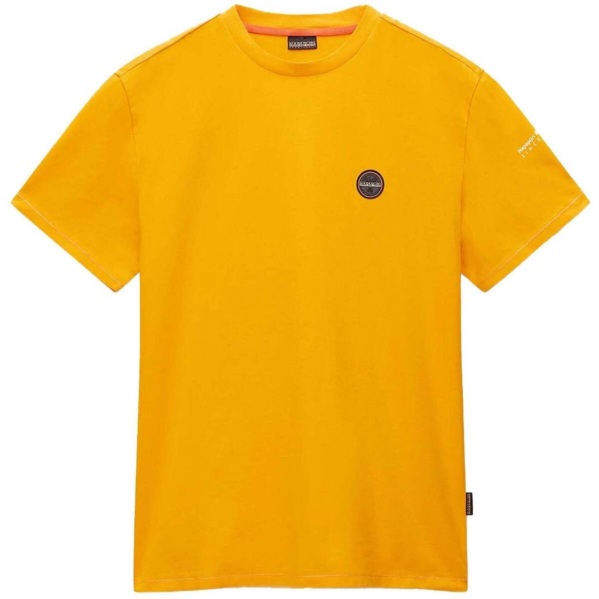 Napapijri  Badge T-Shirt Orange  Oranžová