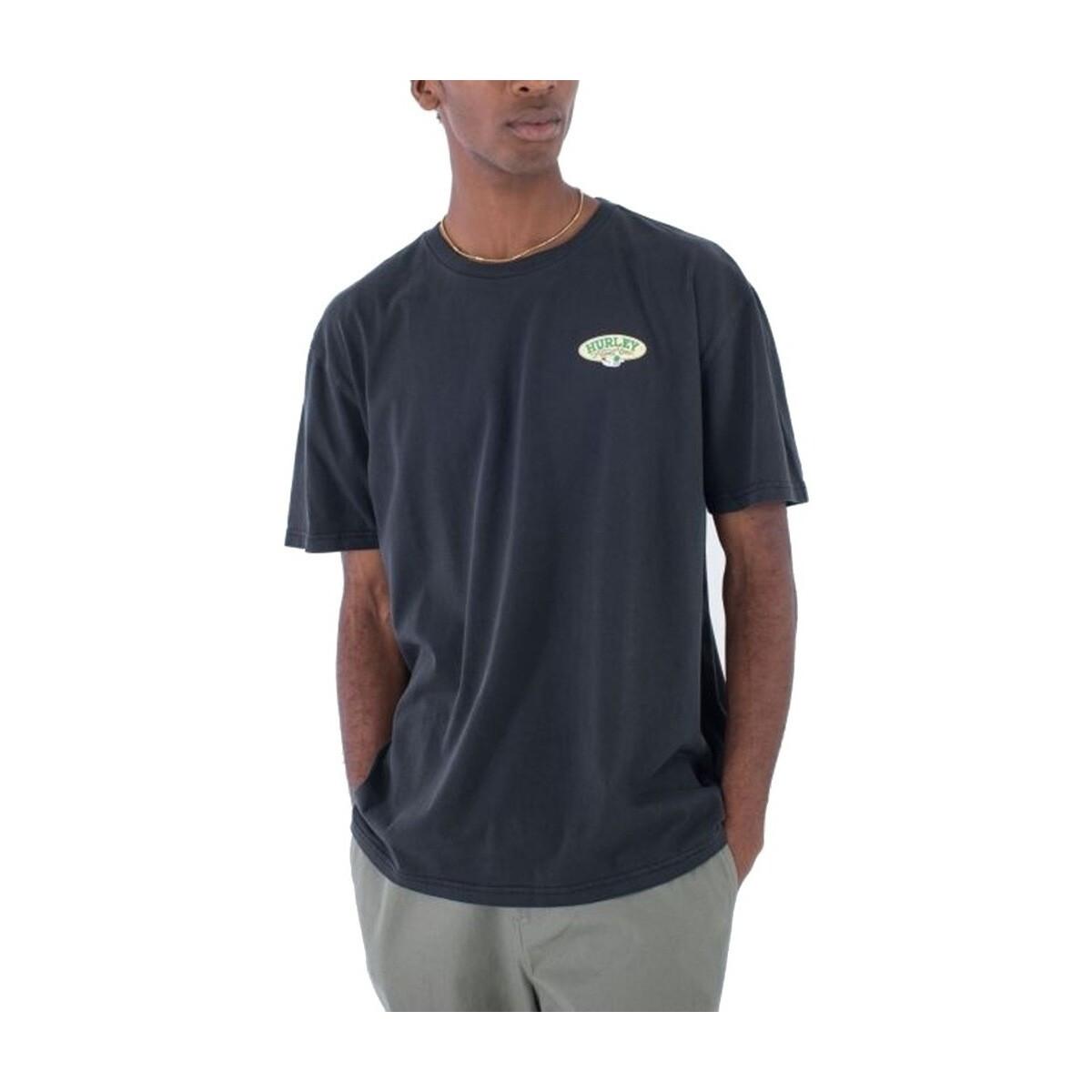 Hurley  ORGANIC ADP FLOAT TEE  Černá