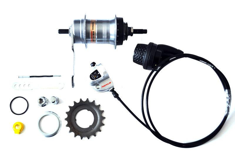 Shimano náboj Nexus kompletní 3 rychlostní INTER-3, 18 zubů