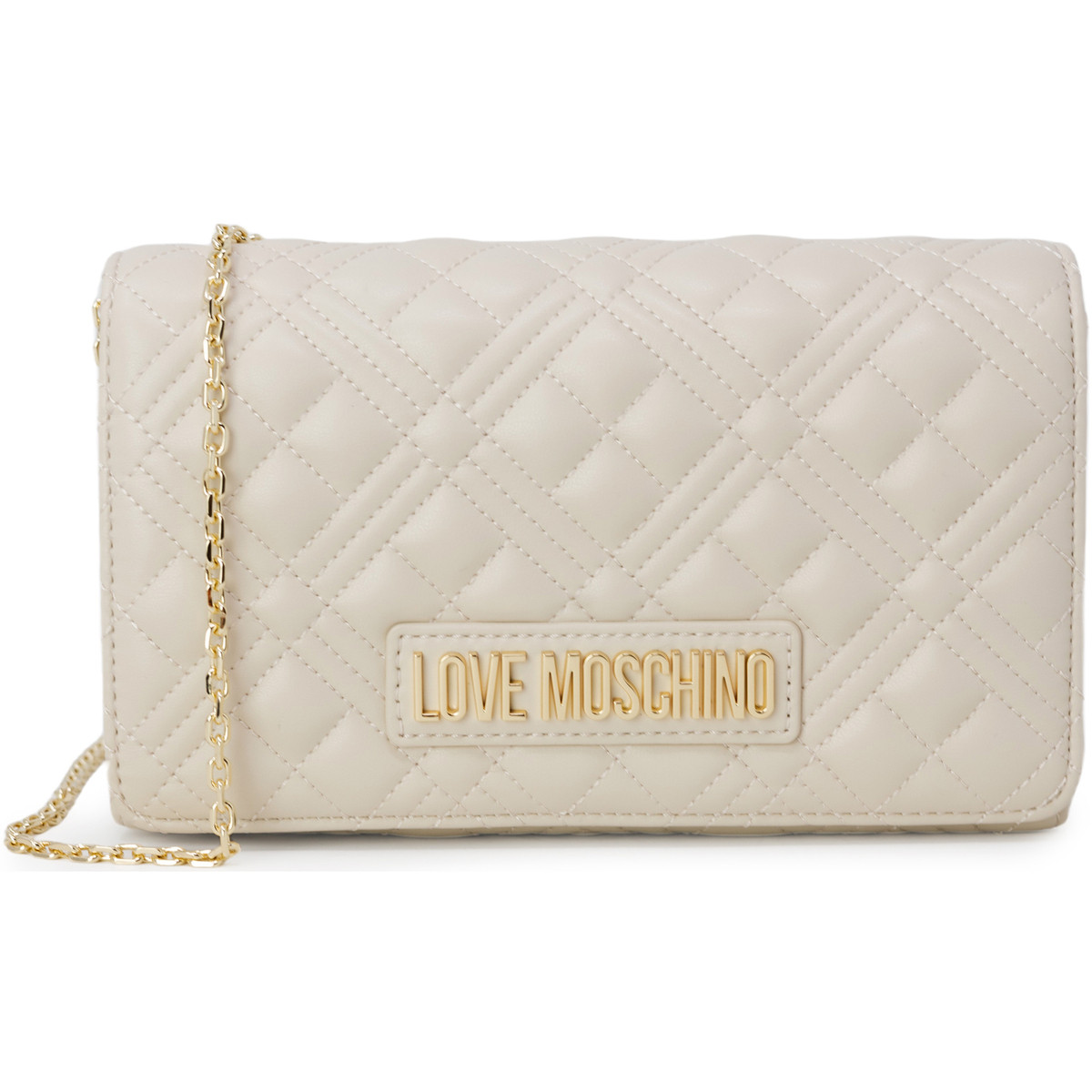 Love Moschino  QUILTED PU JC4079PP  Béžová