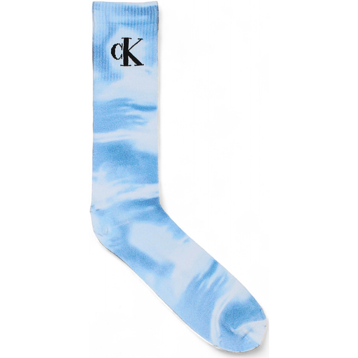 Calvin Klein Jeans  CKJ MEN SOCK 1P COLORFLOW 701226760  Modrá