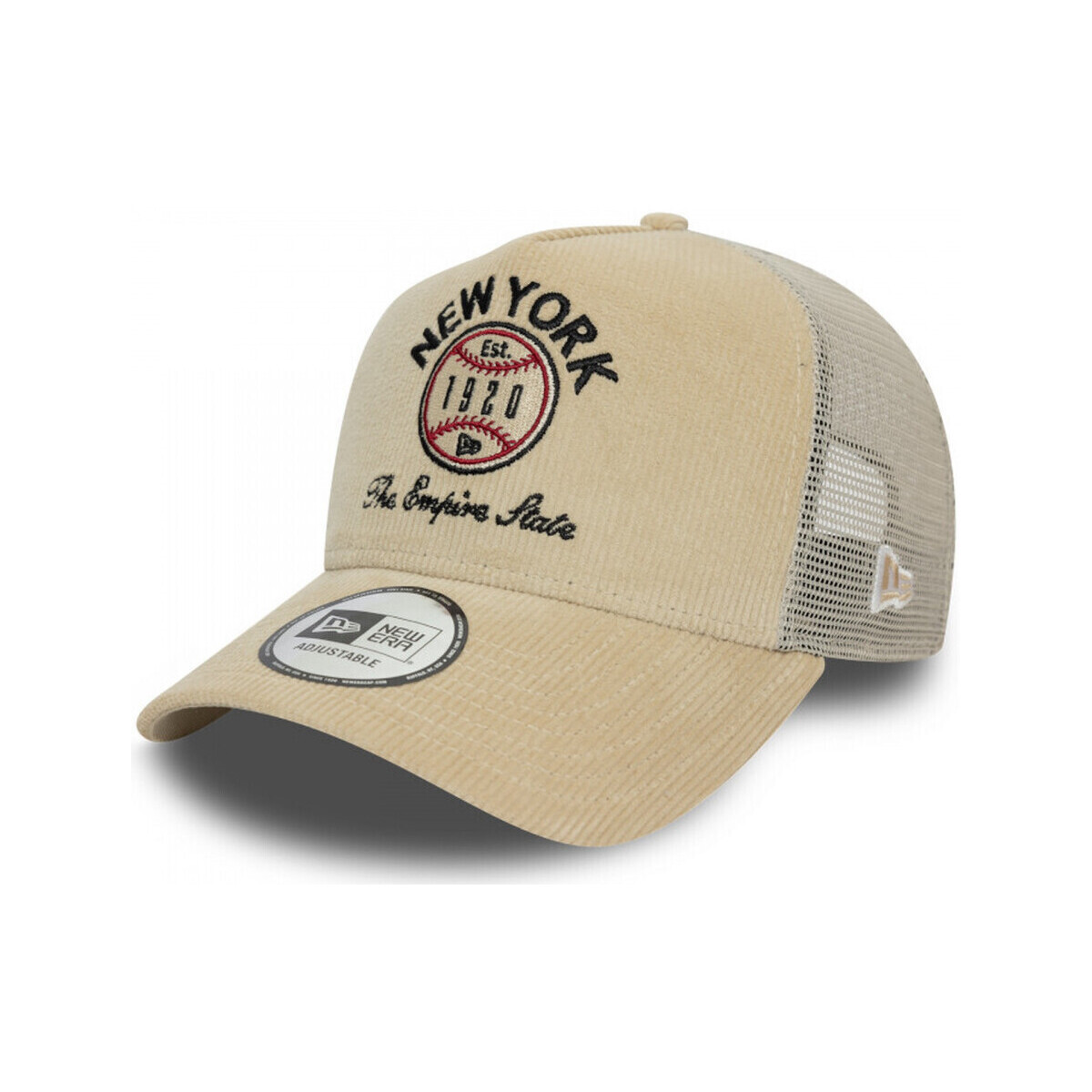 New-Era  Cord graphic trucker newera  Béžová