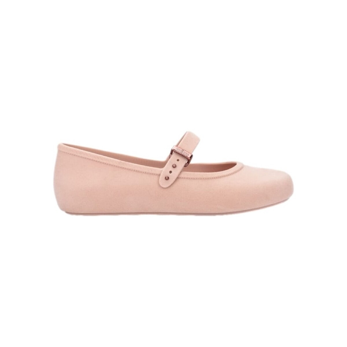 Melissa  Soft Ballerina Velvet Fem - Pink  Růžová