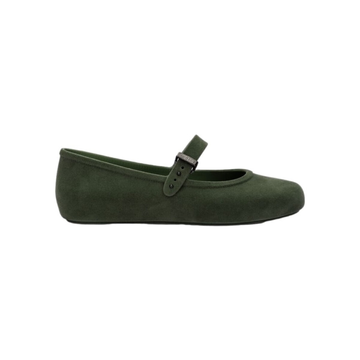 Melissa  Soft Ballerina Velvet Fem - Green  Zelená