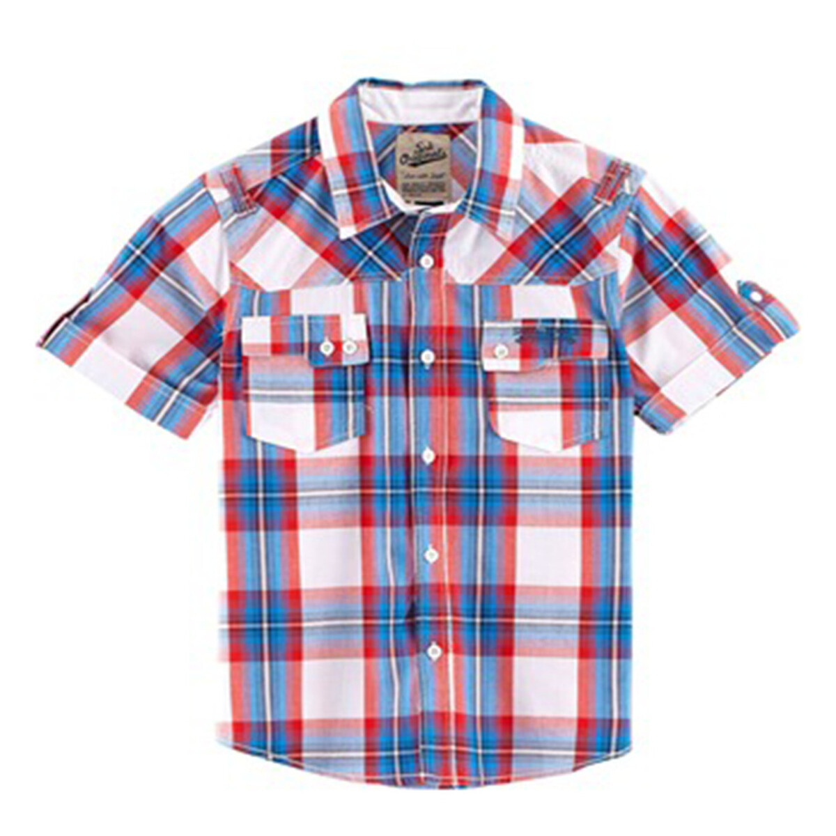 Srk  Chemise manches courtes garçon EJAP  Červená