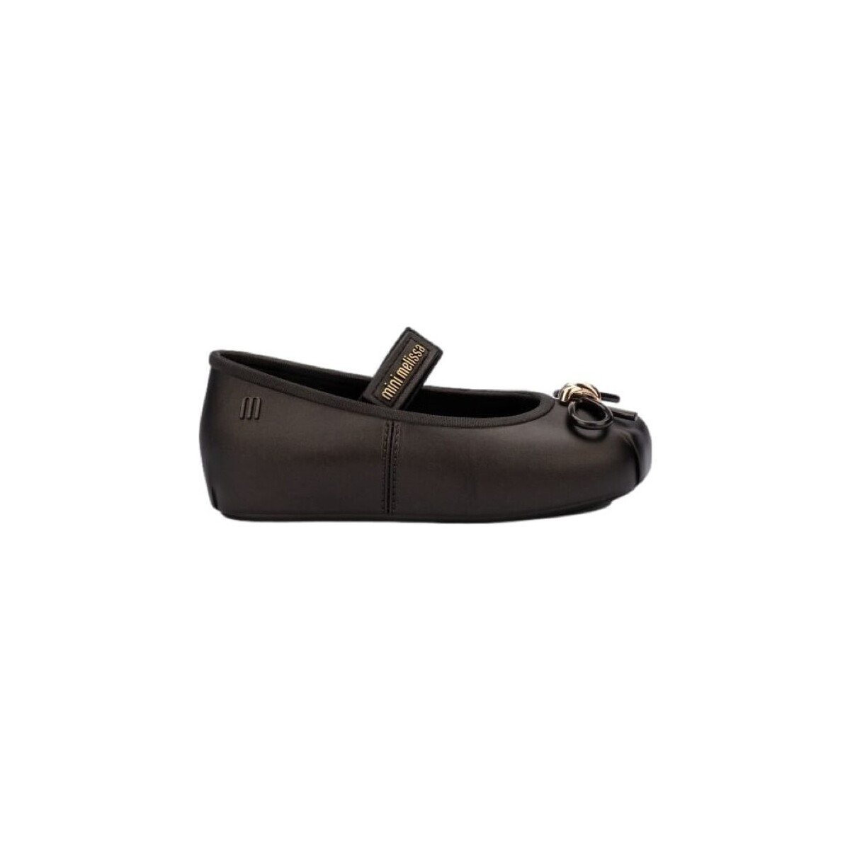 Melissa  MINI  Sophie B - Metallic Black  Černá