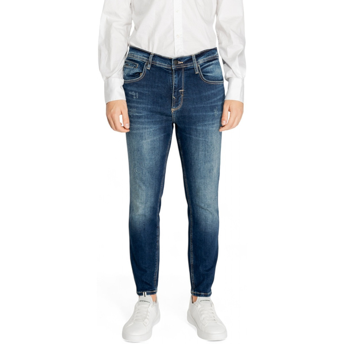 Antony Morato  KARL CROPPED MMDT00272-FA750485  Modrá