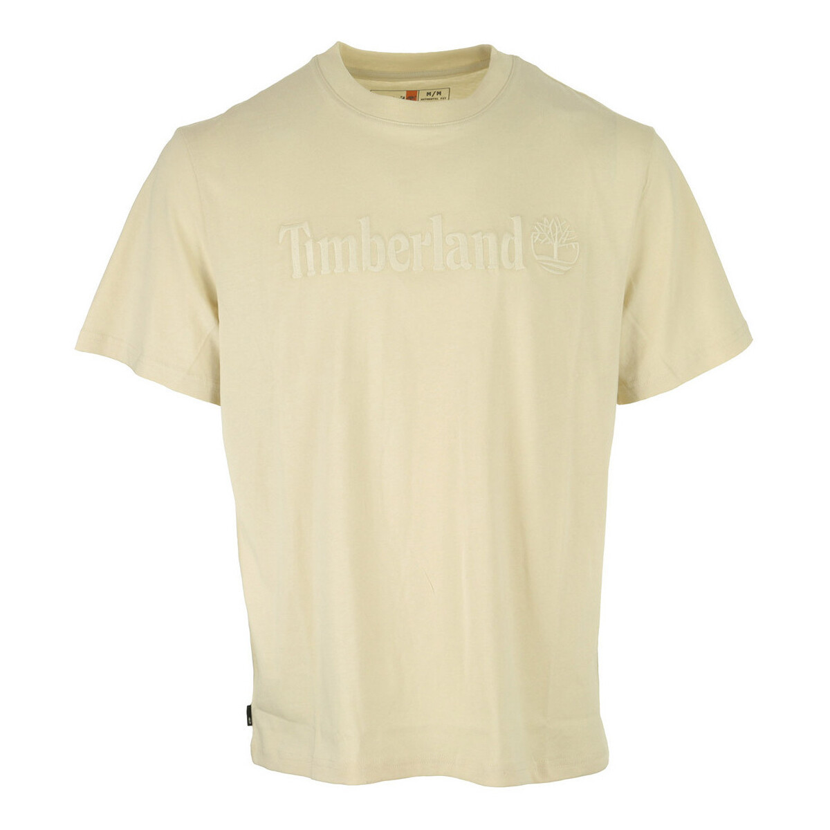 Timberland  Embroidery Tonal Ss Tee  Béžová