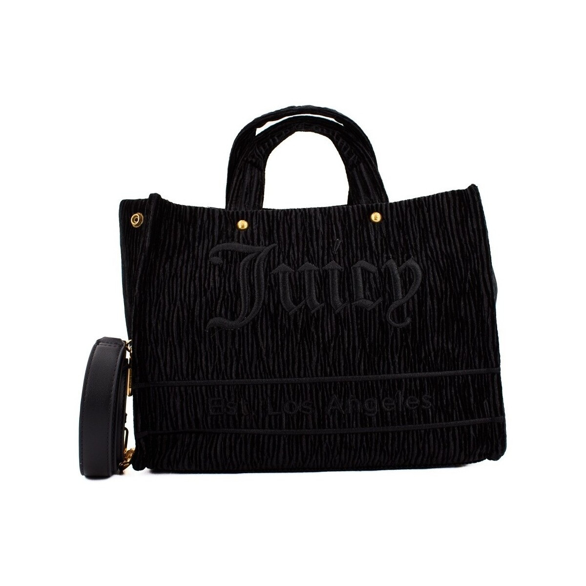 Juicy Couture  IRIS CRINKLED VELVE  Černá