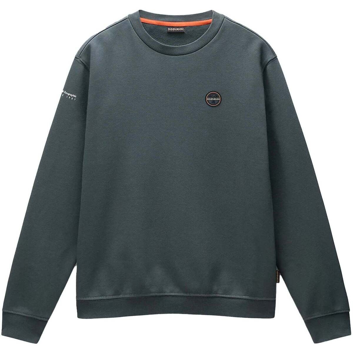 Napapijri  Badge Sweatshirt Green Urban  Zelená