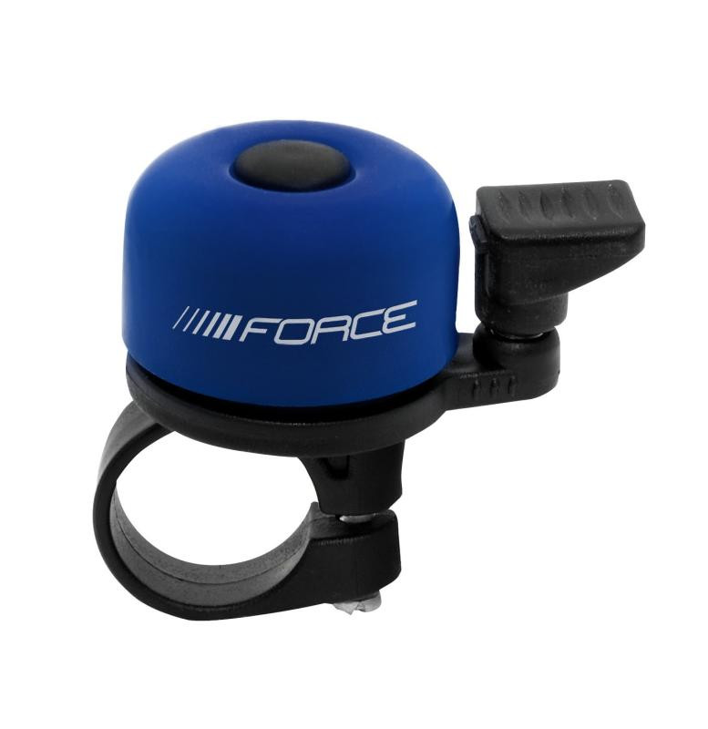 Force MINI Fe/plast 22.2mm paličkový, modrý zvonek