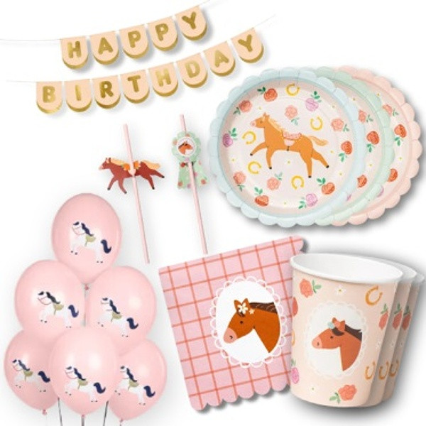 Party set - Koník, pro 6 osob