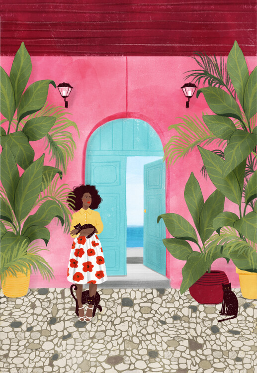 Maja Tomljanovic Ilustrace Cartagena life, Maja Tomljanovic, 26.7 × 40 cm