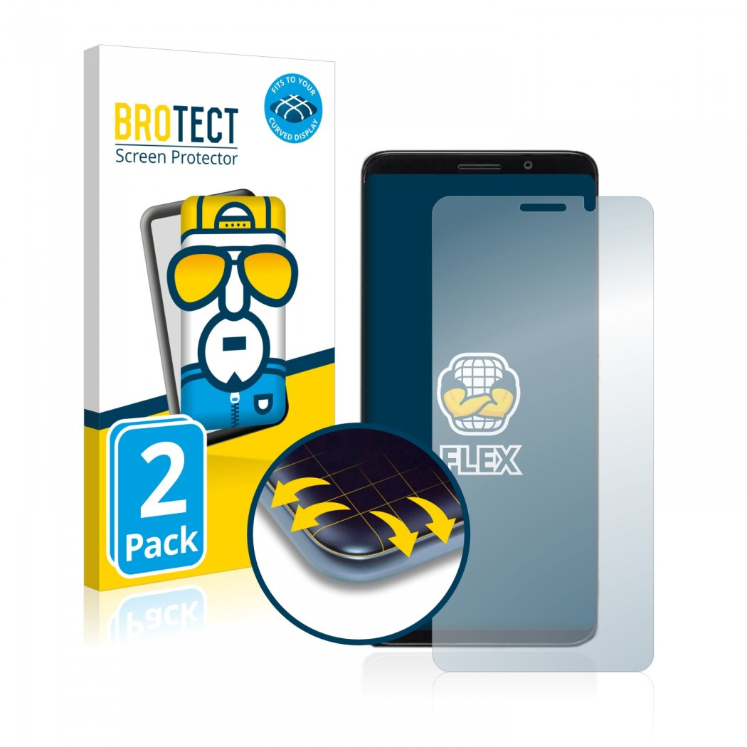 Ochranné fólie 2x BROTECT Flex Full-Cover Screen Protector for Fxtec Pro 1 X