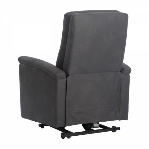 Relaxační elektrické křeslo tmavě šedé HAWAII Idea
