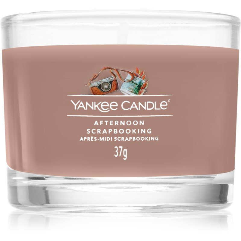 Yankee Candle Afternoon Scrapbooking votivní svíčka 37 g