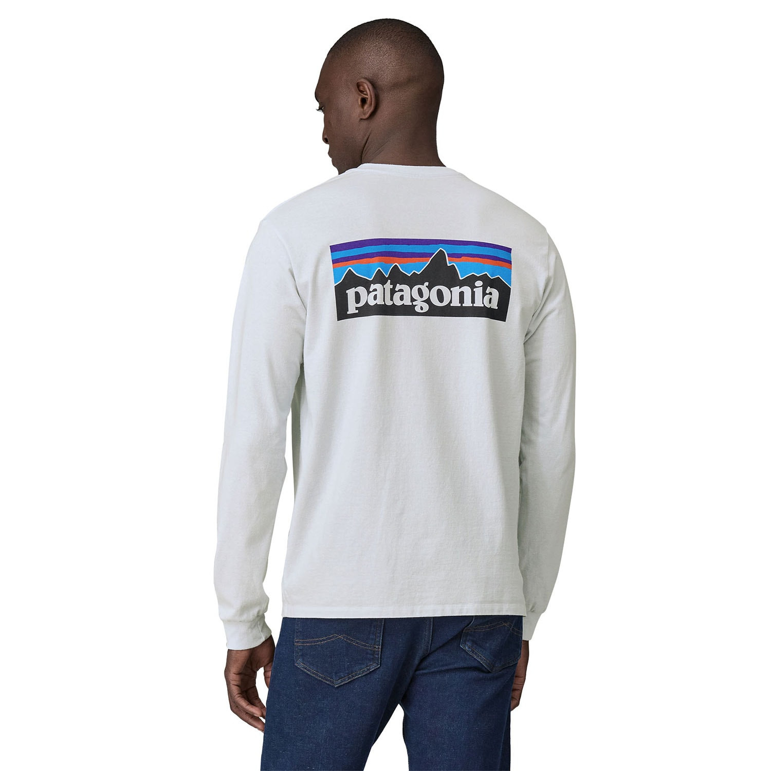 Patagonia M's L/S P-6 Logo Responsibili-Tee