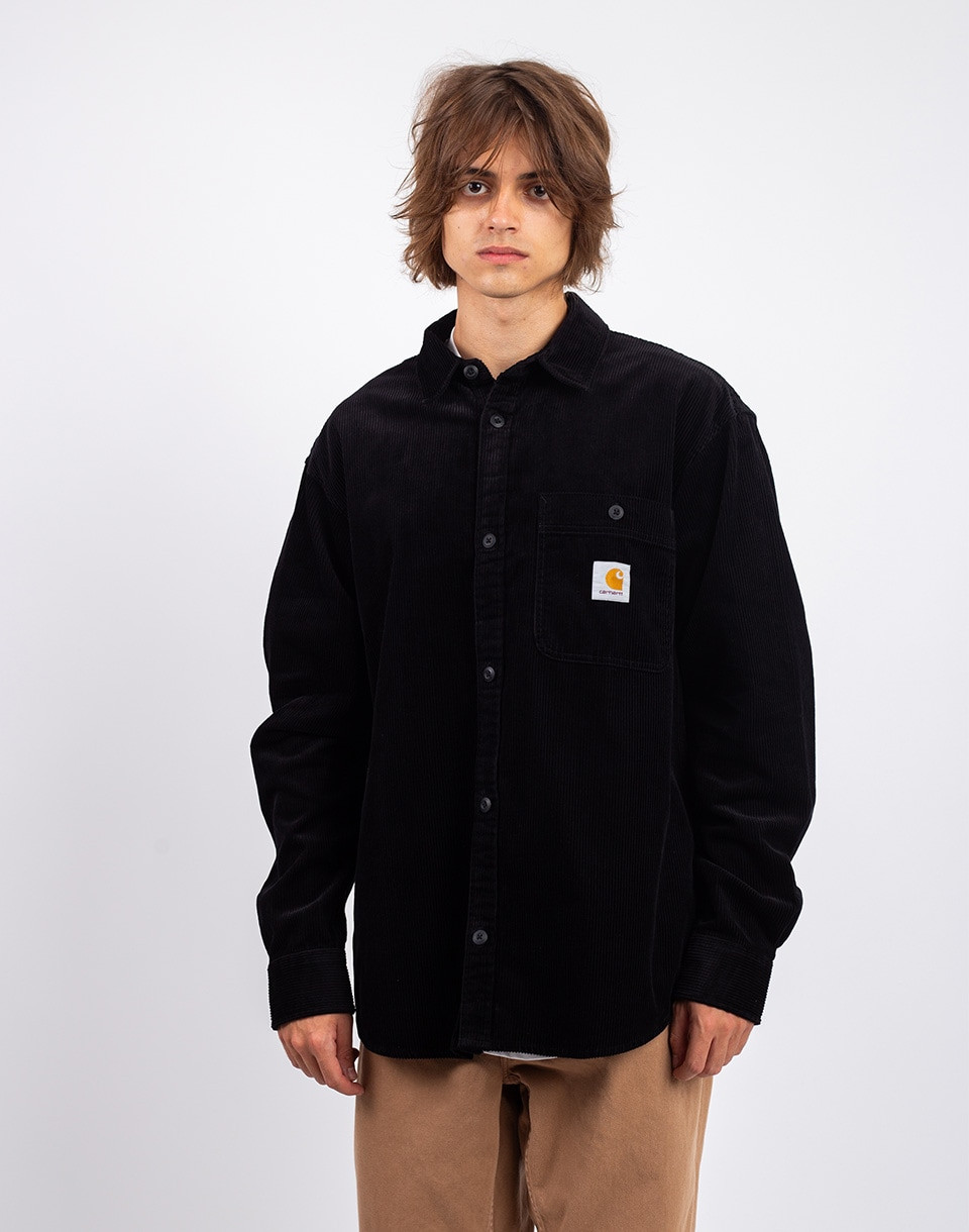 Carhartt WIP L/S Flint Shirt Black M