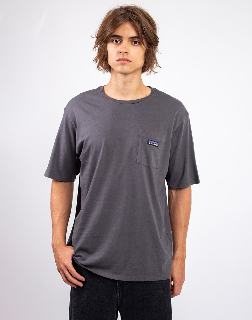 Patagonia M's Daily Pocket Tee Forge Grey S