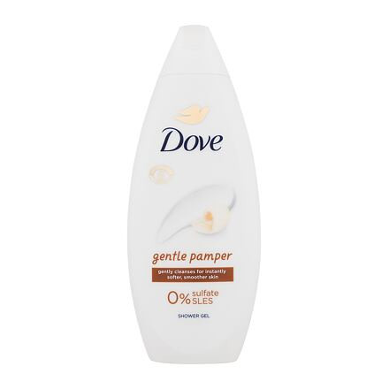 Dove Gentle Pamper Shower Gel sprchový gel s výživným olejem pro jemnou pokožku 250 ml pro ženy