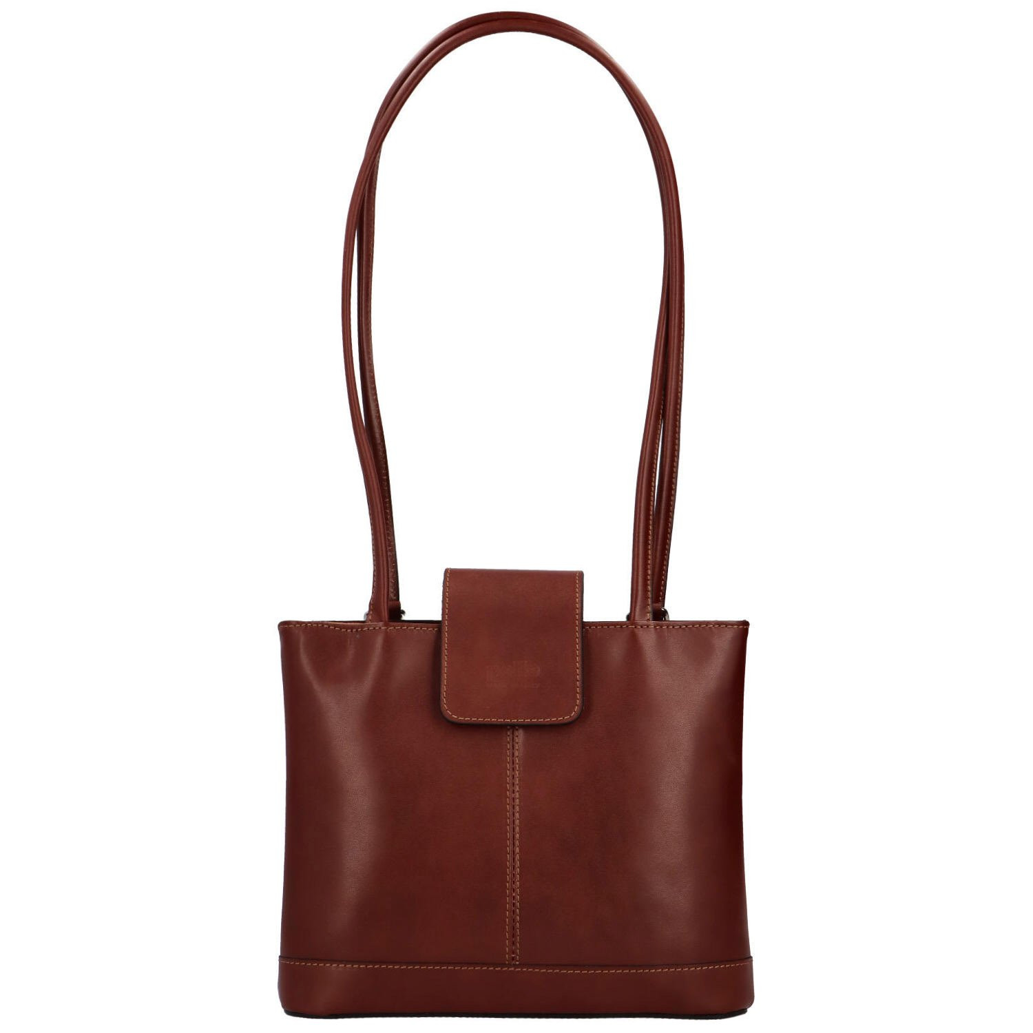 Trendy dámský kožený kabelko/batoh Jades, hnědý