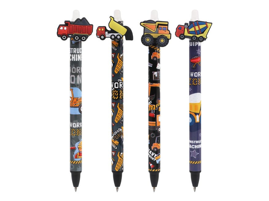 MFP 6001376 Kuličkové pero gumovací Lorry, 0,5, modré