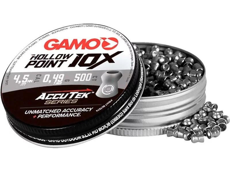 Diabolky Gamo AccuTek Hollow Point cal. 4,5 mm (.177) 0,49g