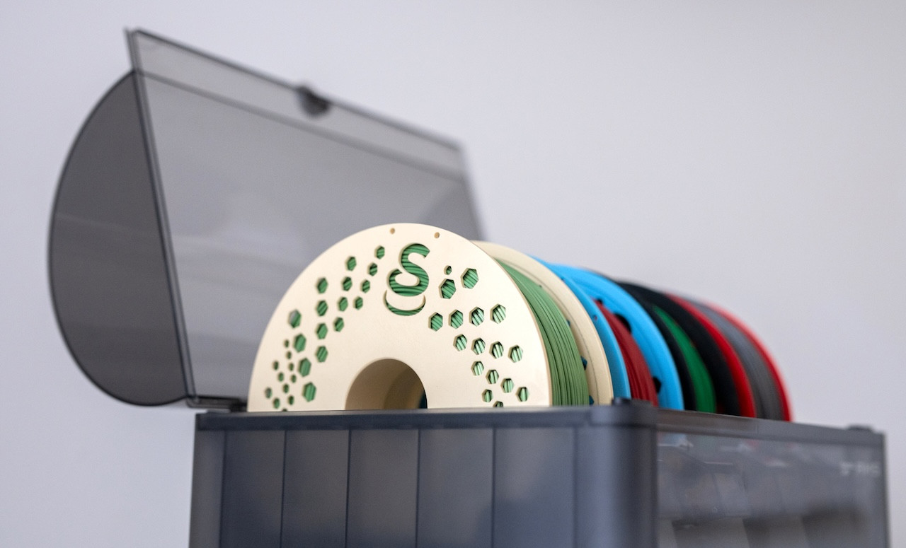 Tisková struna (filament) Spectrum ReFill PLA SILK 1.75mm CANDY BLUE 1kg