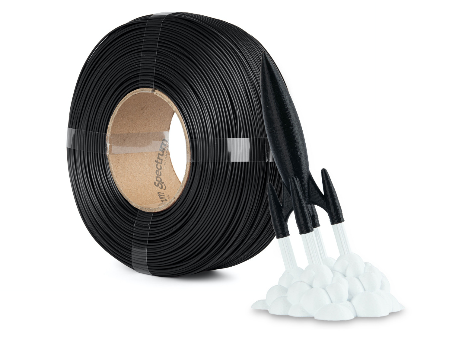 Tisková struna (filament) Spectrum ReFill Premium PLA High Speed 1.75mm DEEP BLACK 1kg