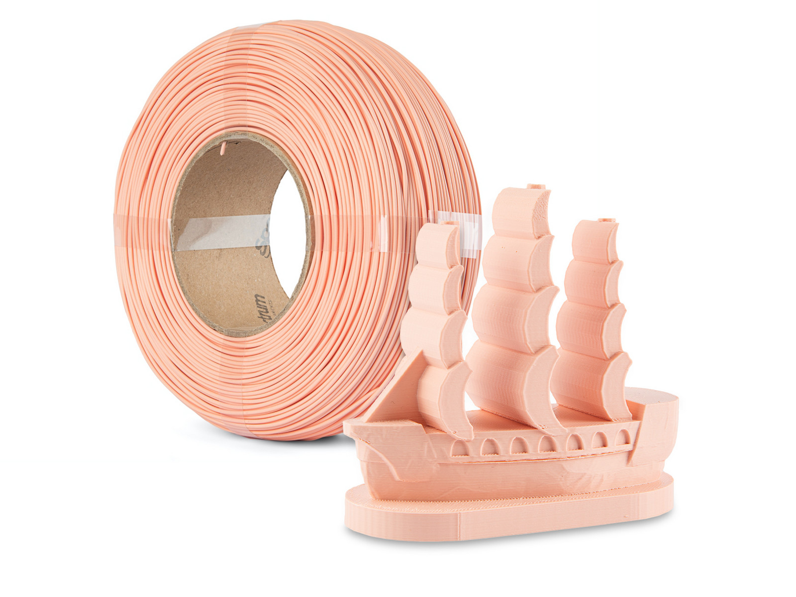 Tisková struna (filament) Spectrum ReFill Pastello PLA 1.75mm PALE SALMON 1kg