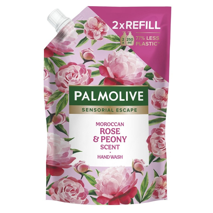 PALMOLIVE Sensorial Escape Tekuté mýdlo Moroccan Rose & Peony 500 ml