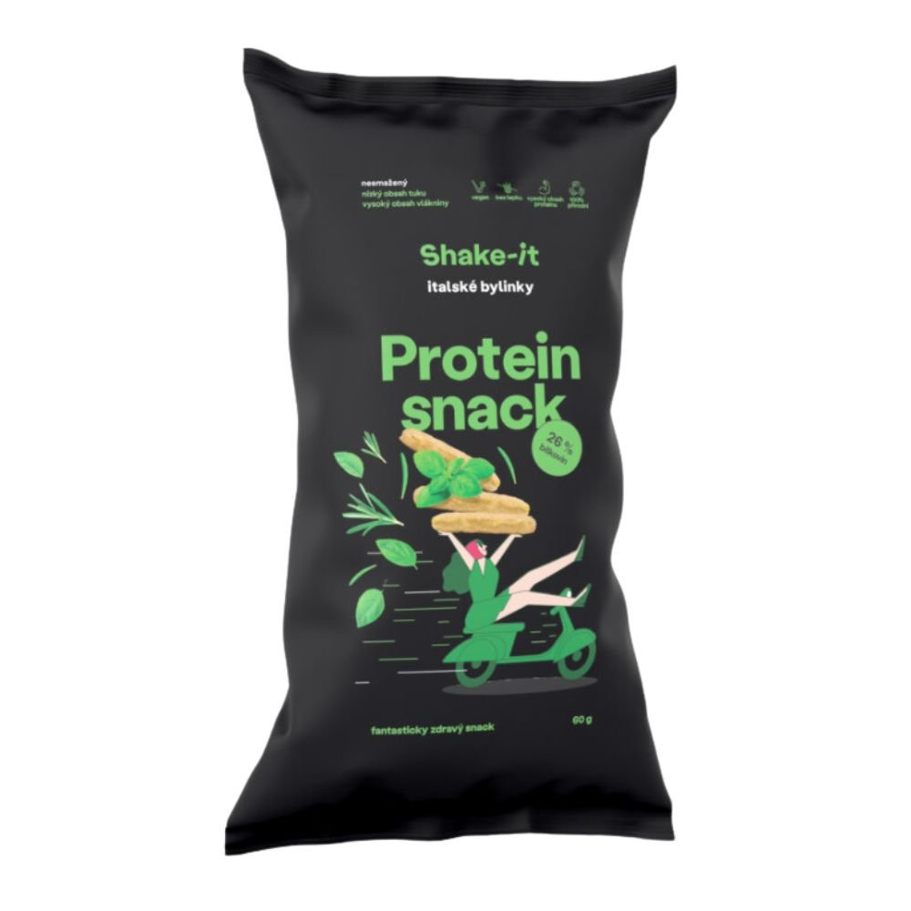 Shake-it Protein snack italské bylinky 60g