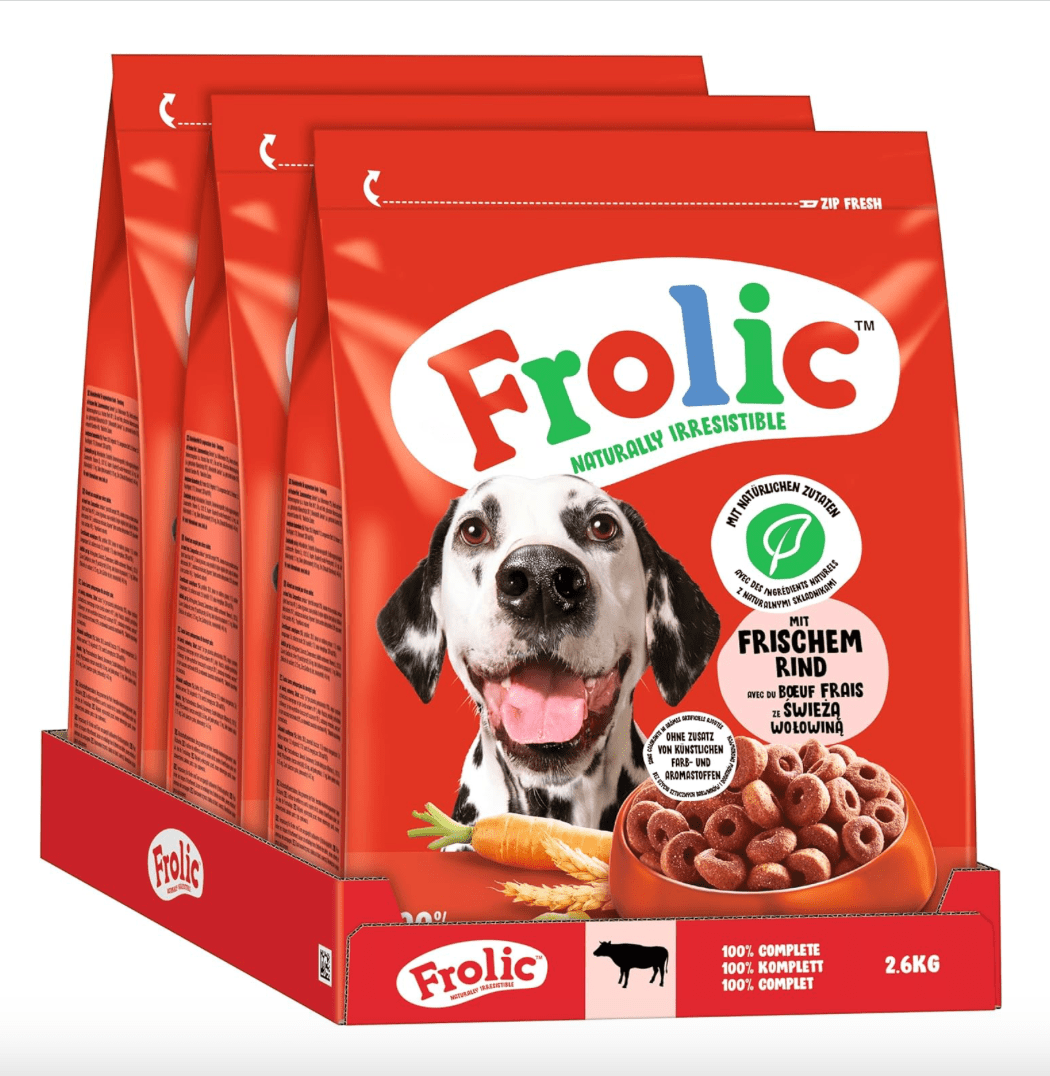 Frolic Hovězí - 3x2,6 kg