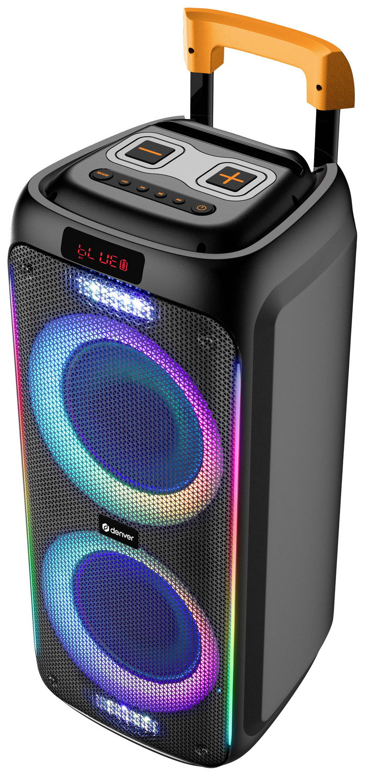 Denver TSP-456 Bluetooth® reproduktor AUX, USB černá