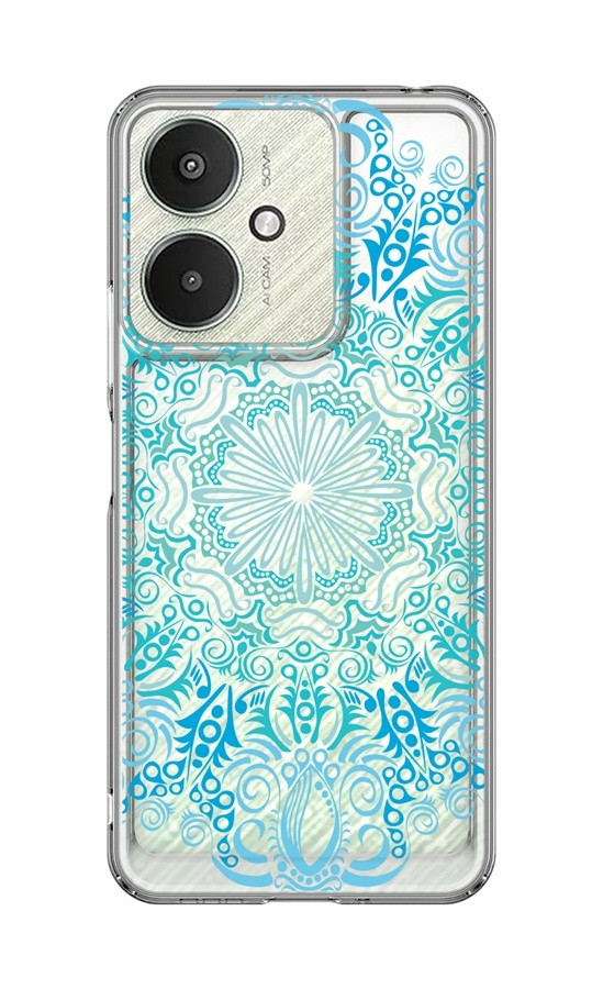 Kryt TopQ Image Xiaomi Redmi 13C Image pevný Blue Mandala 128724