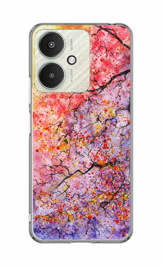 Kryt TopQ Image Xiaomi Redmi 13C Image pevný Abstract Tree 128722