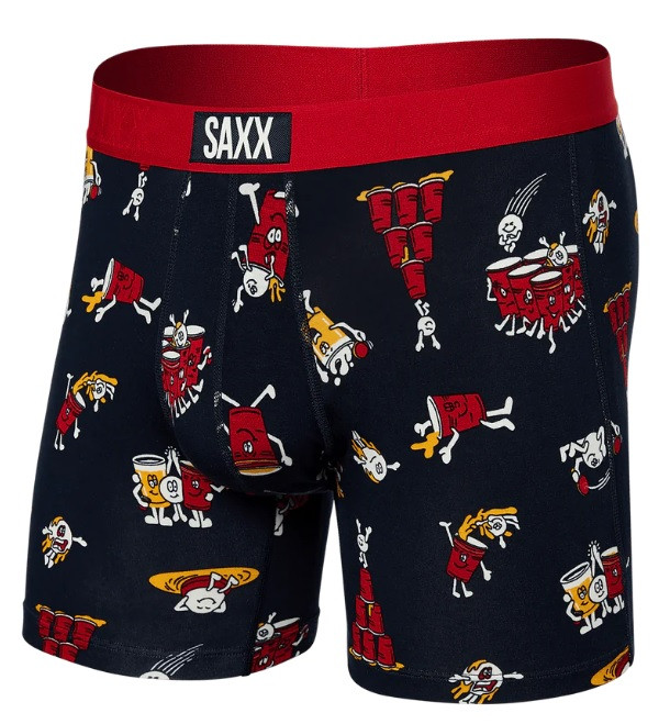 Saxx VIBE SUPER SOFT BB party foul-dark ink Velikost: M