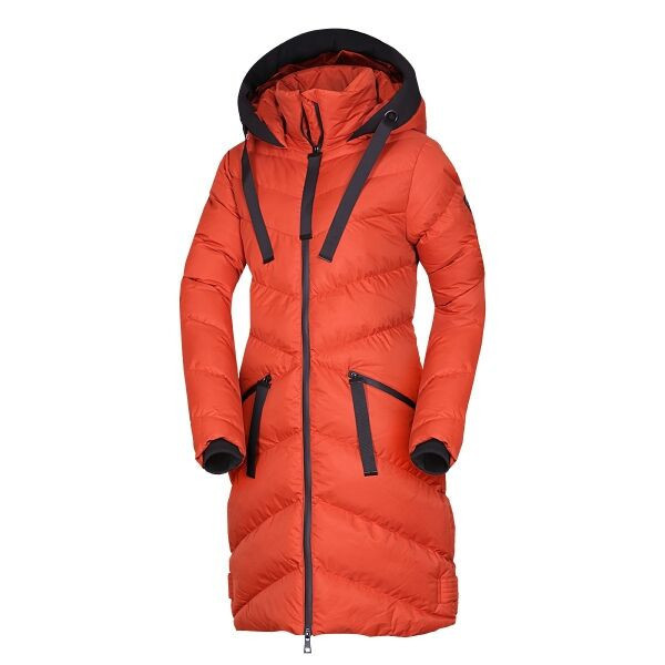 Northfinder MICHELE Dámská parka, oranžová, velikost
